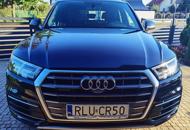 Audi Q5 cena 118900 przebieg: 103900, rok produkcji 2018 z Lubaczów małe 781